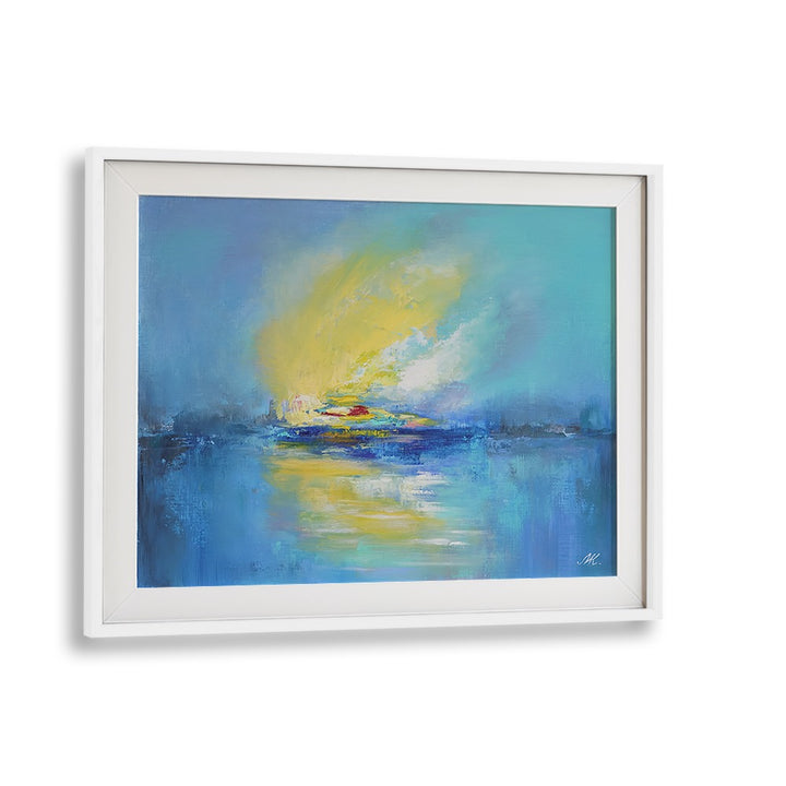 BLUE YELLOW HORIZON GLOW