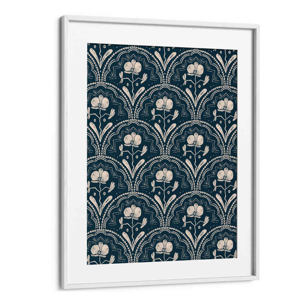 BOHO ORCHID TILES PATTERN