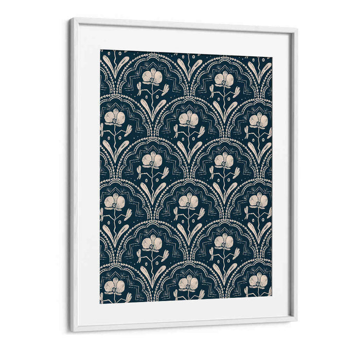 BOHO ORCHID TILES PATTERN