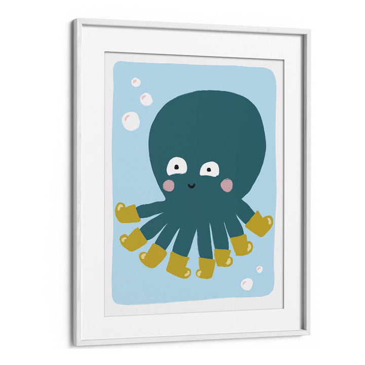 BOOTED OCTOPUS FUN , KIDS ROOM PAINTINGS