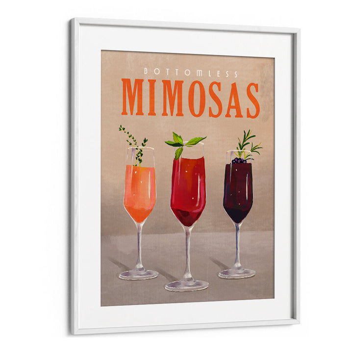 BOTTOMLESS MIMOSAS PASTEL , BAR & CAFE ART