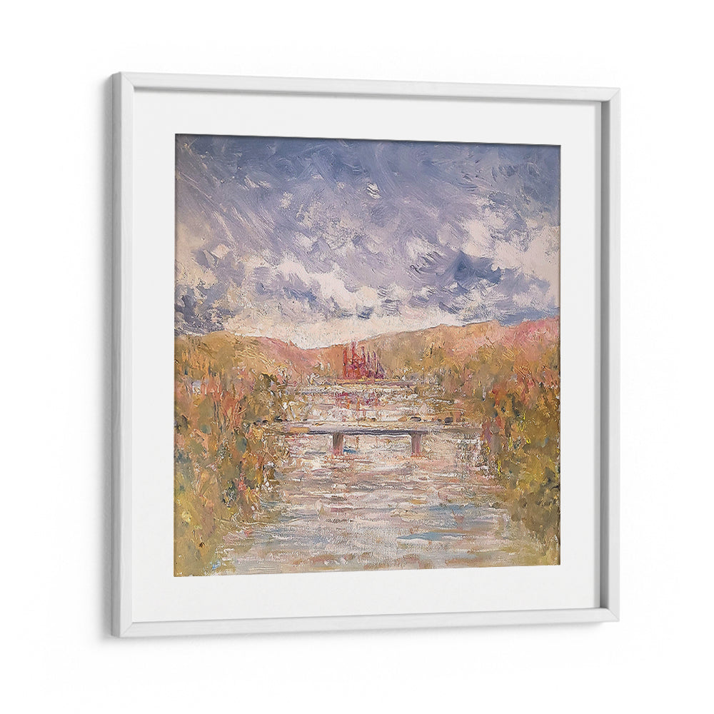 BRIDGE BENEATH THE AUTUMN HILLS