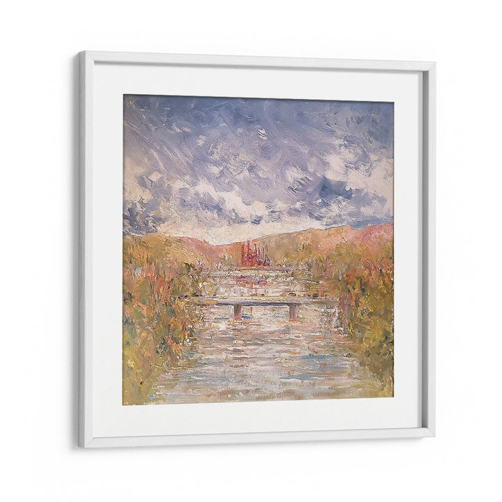 BRIDGE BENEATH THE AUTUMN HILLS