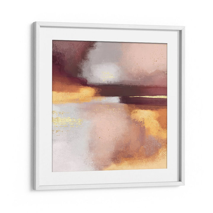 Stunning AUTUMN RAIN, ABSTRACT PAINTINGS featuring warm hues and soothing textures for a tranquil ambiance.