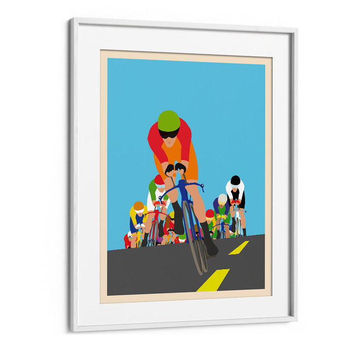 CHASING PACK ART PRINT , SPORTS POSTERS