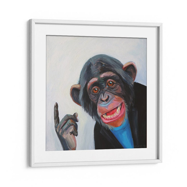Chimpanzee's Thought, Comic Posters showcase vibrant comic art, adding dynamic flair to any space. Perfect decor choice!