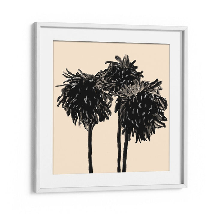 Chrysanthemum Noir, Floral Flower Paintings, showcasing elegant black flowers, perfect for any home or office decor.