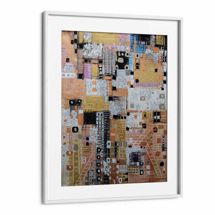 CITY ESCAPE II , MODERN IMPRESSIONISM PAINTINGS