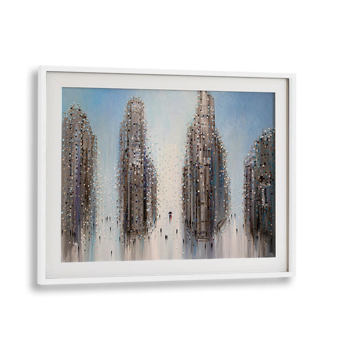 CITY MOOD , MODERN IMPRESSIONISM PAINTINGS