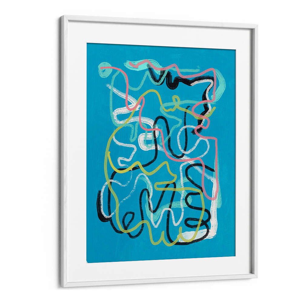 COLORFUL LINES , ABSTRACT PAINTINGS