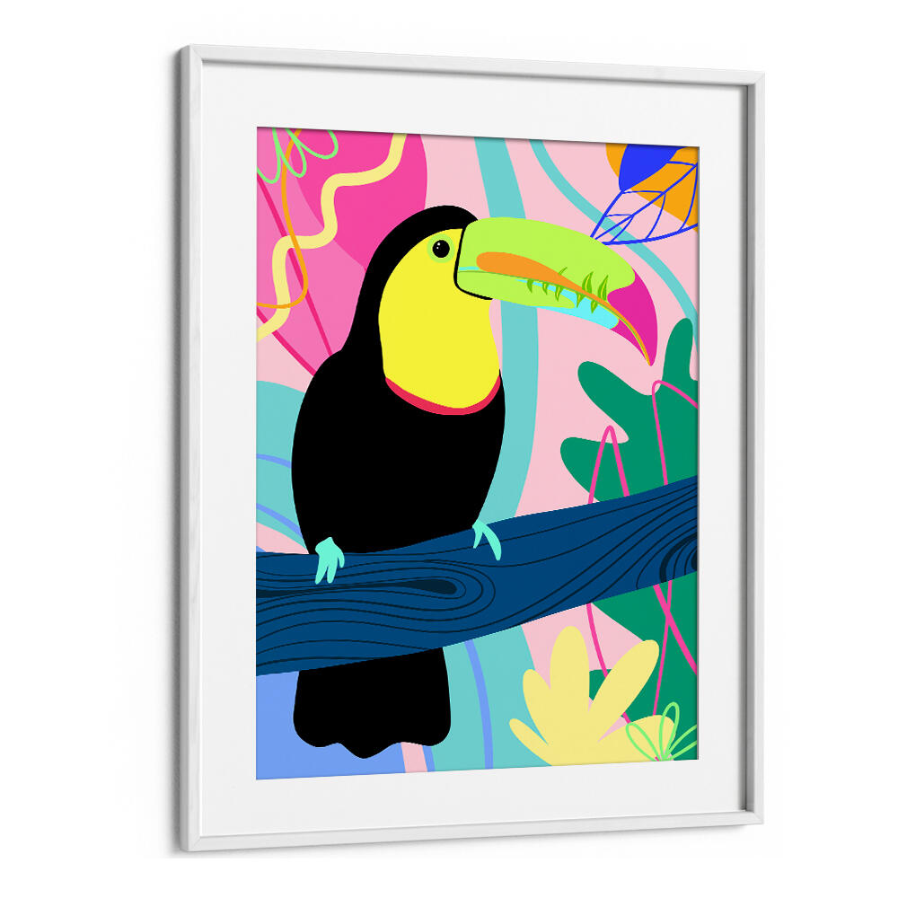 COLORFUL TOUCAN , KIDS ROOM PAINTINGS