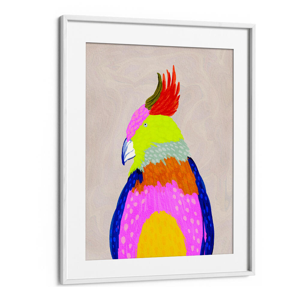 COLOURFUL TROPICAL PARROT