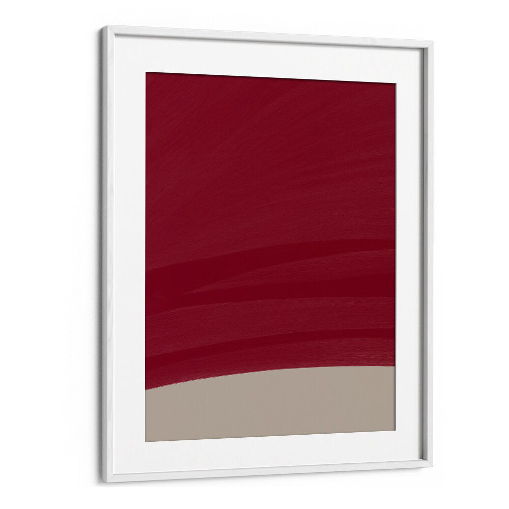 COLOUR PALETTE BURGUNDY III , ABSTRACT PAINTINGS