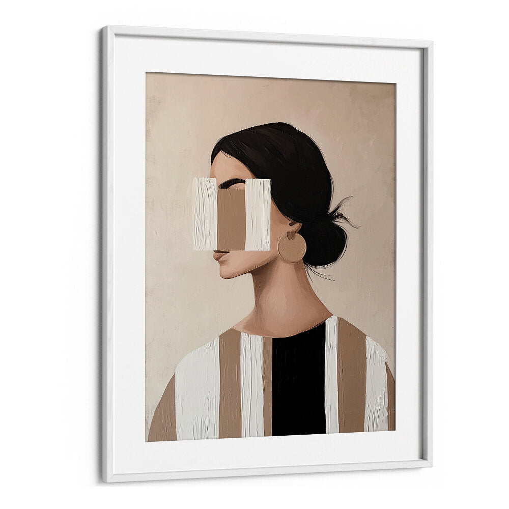 COLOUR PALETTE MOCHA MOUSSE XI , PORTRAITS & FIGURATIVE ILLUSTRATIONS