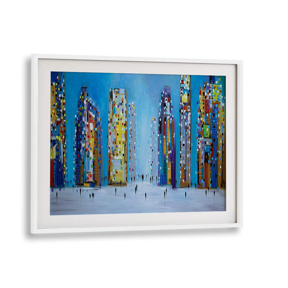 COSMOPOLITAN LIFE , MODERN IMPRESSIONISM PAINTINGS