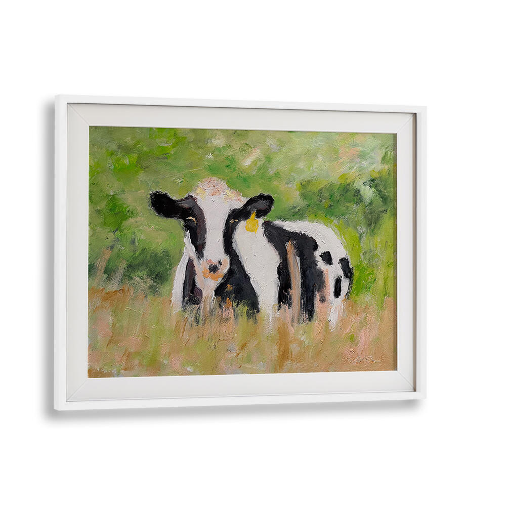 COVERED IN CLOVER , ANIMAL PAINTINGS