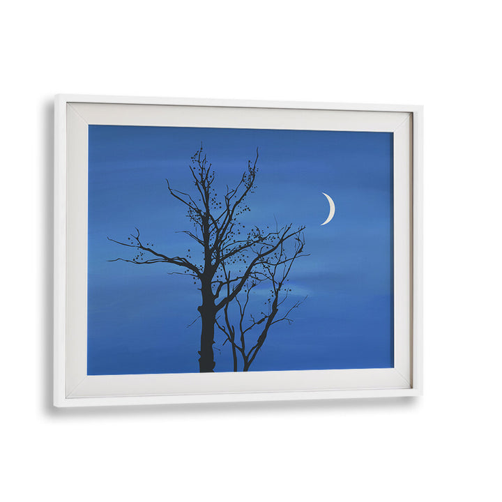 CRESCENT BLUE SKY , LANDSCAPE PAINTINGS