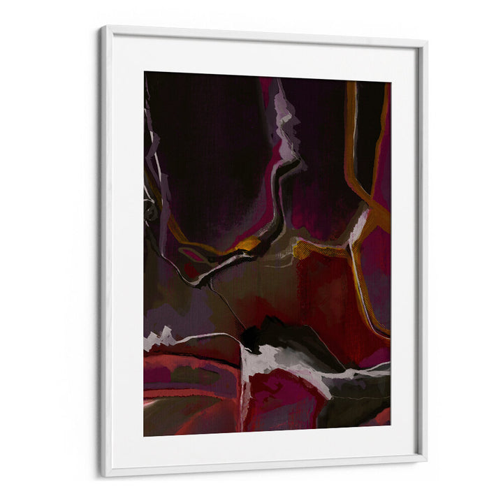 CRIMSON VEIL , ABSTRACT PAINTINGS