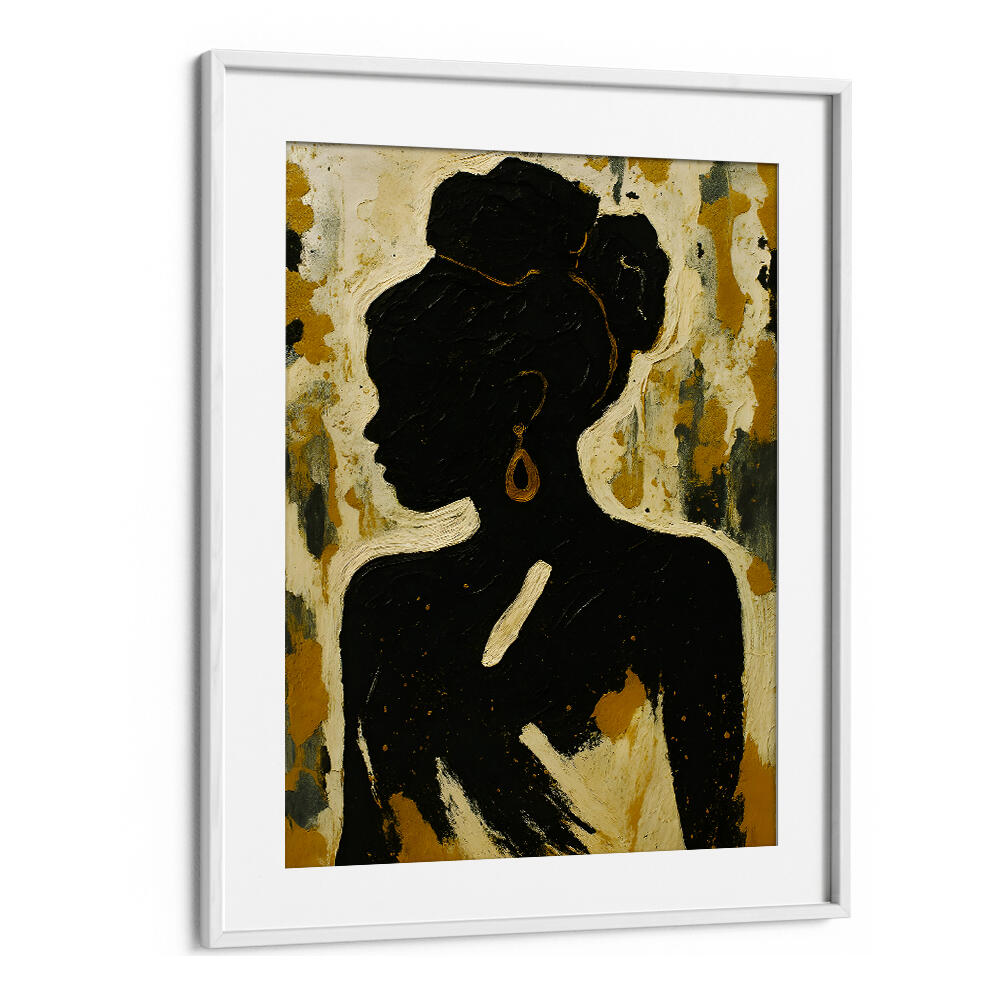 CROWNED IN SOLITUDE , EXPRESSIONISM PAINTINGS