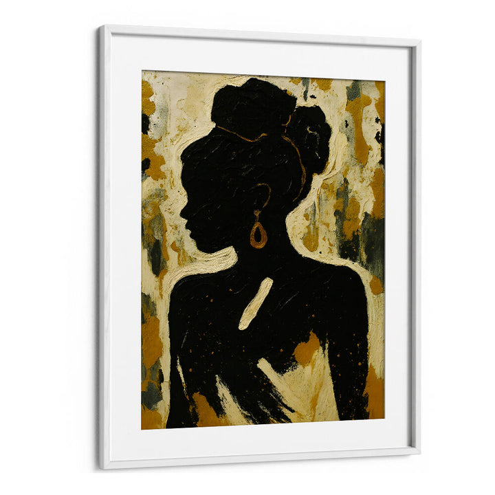 CROWNED IN SOLITUDE , EXPRESSIONISM PAINTINGS