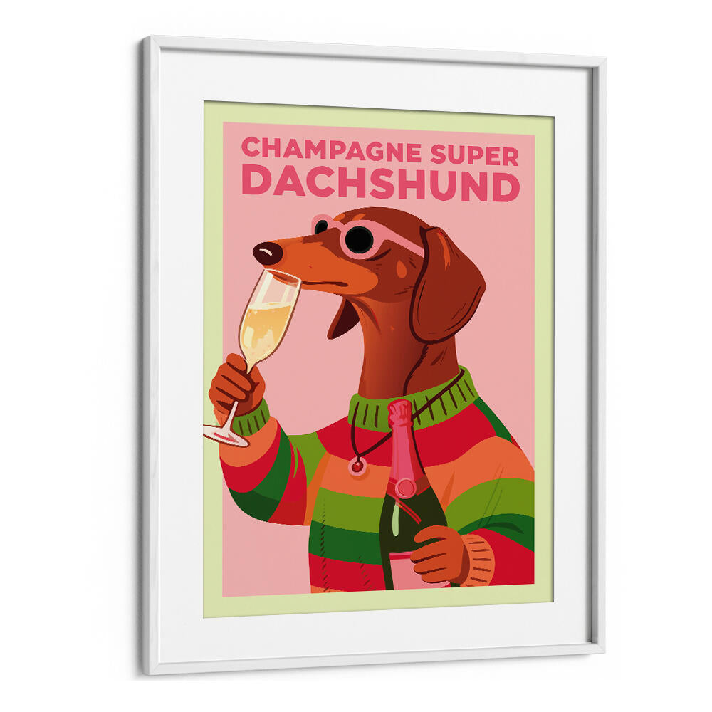 DACHSHUND CHAMPAGNE PARTY