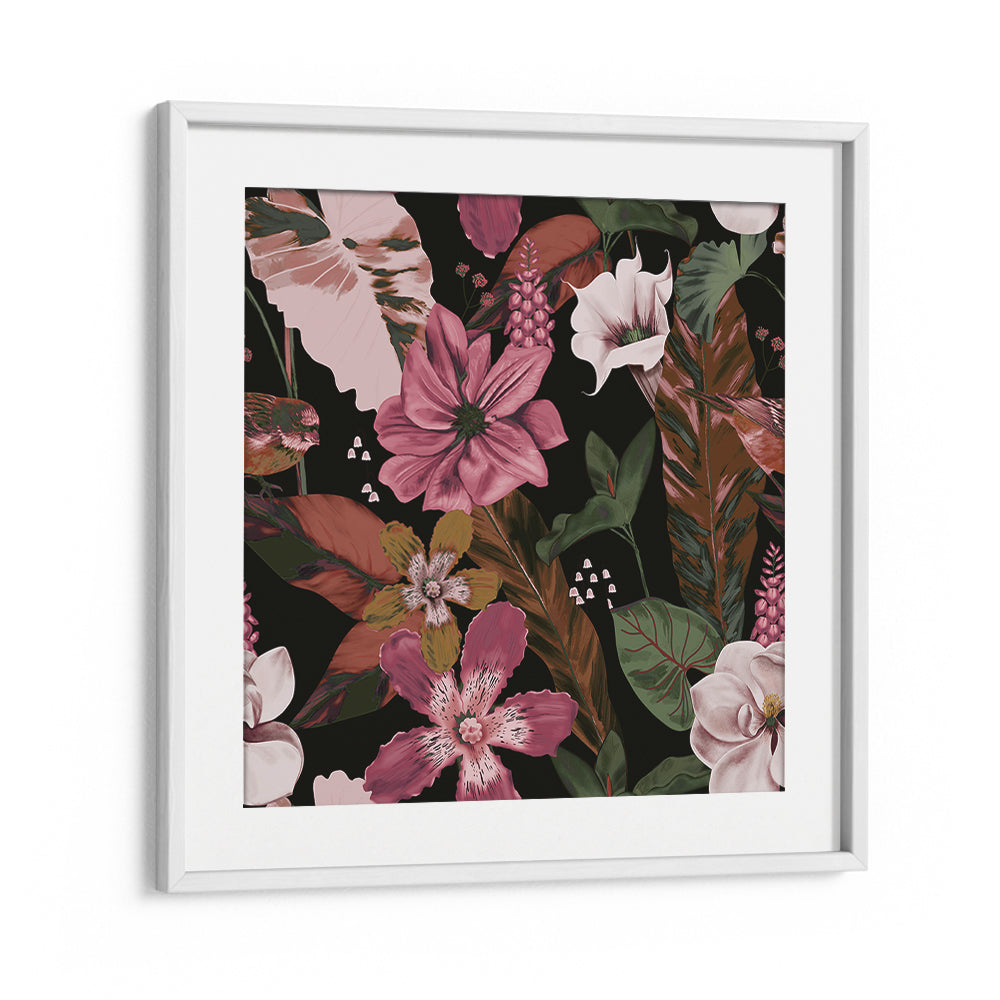 DARK TROPICAL BLOOMS