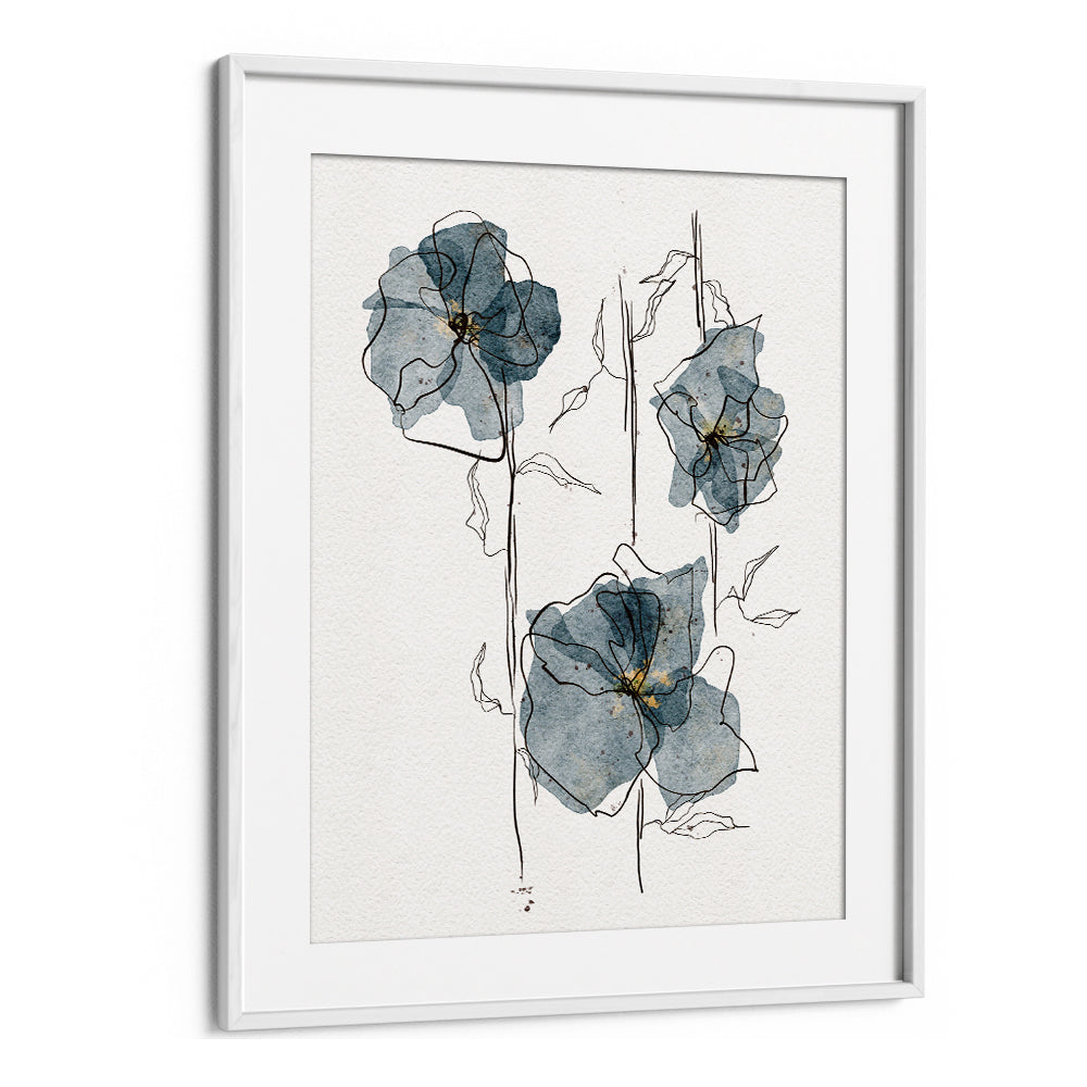 DELICATE BLUE BLOOMS