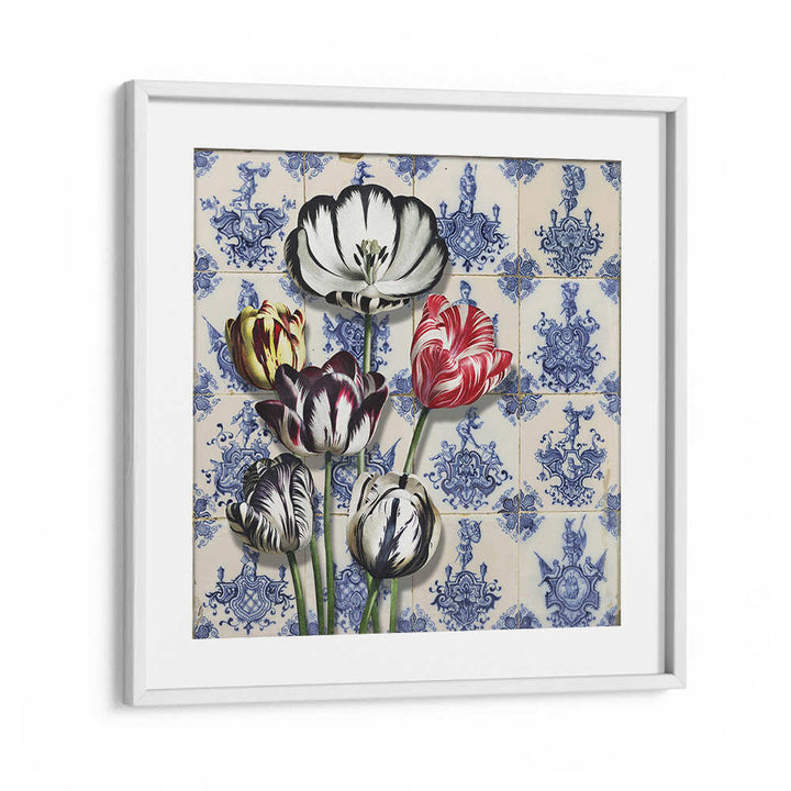 DUTCH TULIPS ON TILES