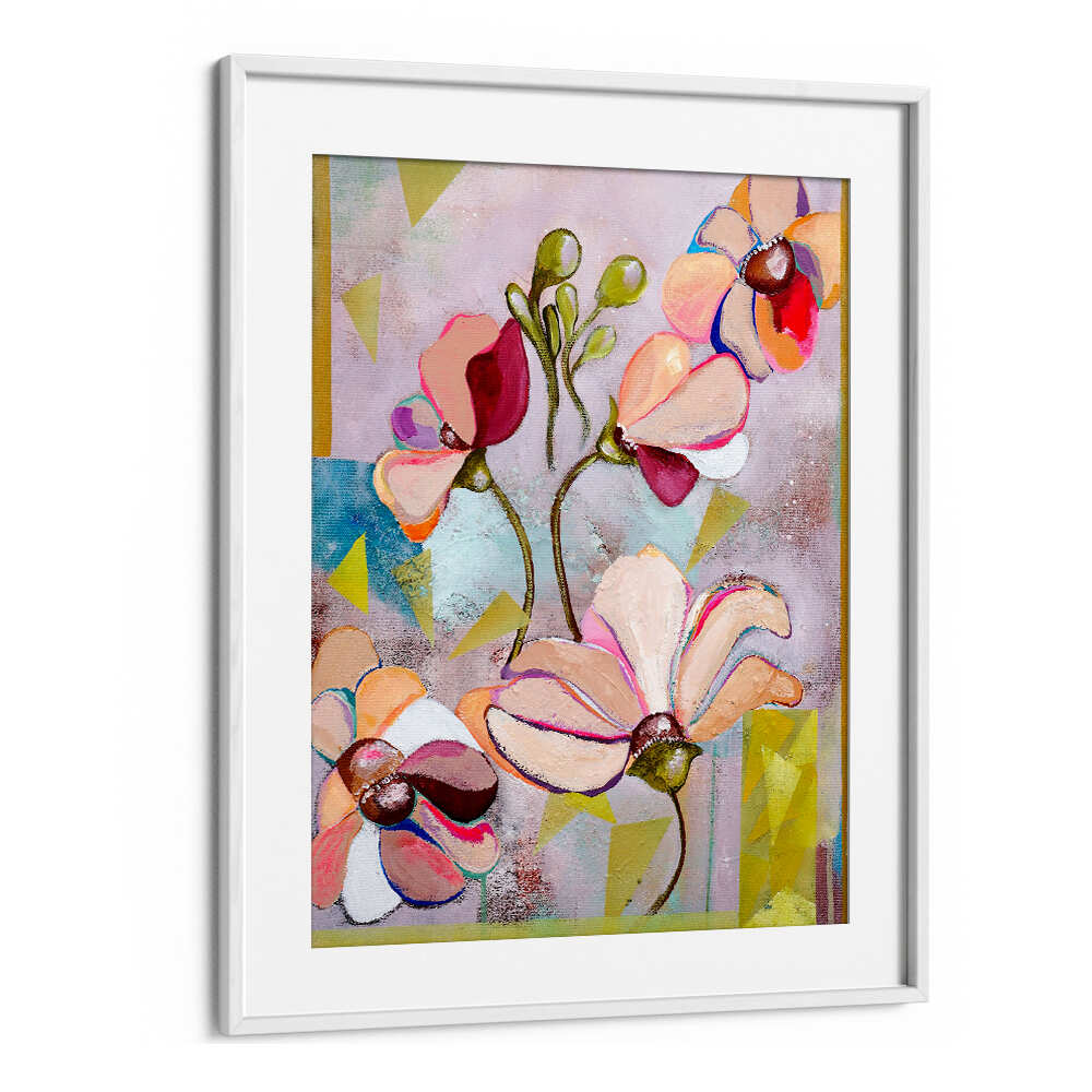 EDEN , FLORAL FLOWER PAINTINGS
