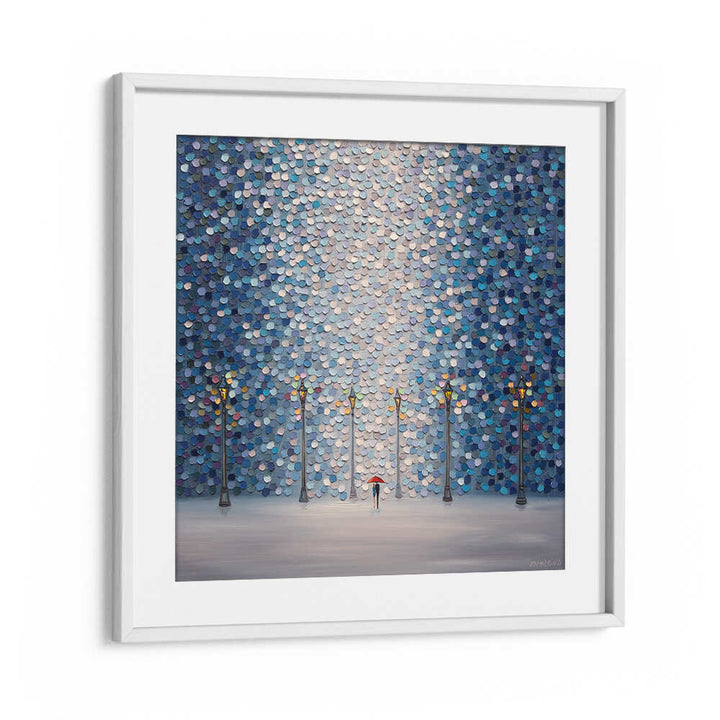 EARLY AT NIGHT , MODERN IMPRESSIONISM PAINTINGS