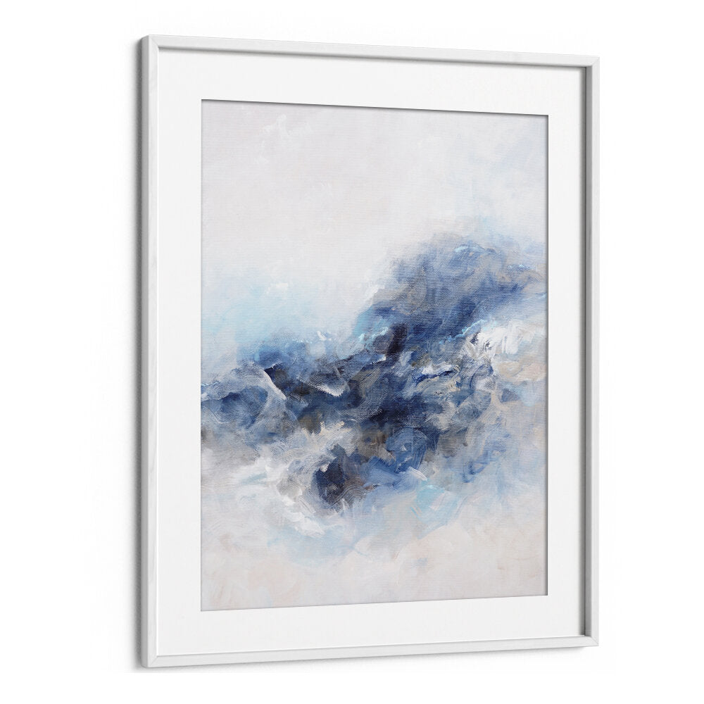 EXPRESSIONIST BLUE ABSTRACT