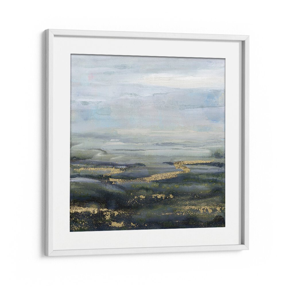 Serene landscape featuring muted tones, part of FINDING PEACE, ABSTRACT PAINTINGS collection for relaxation and meditation.