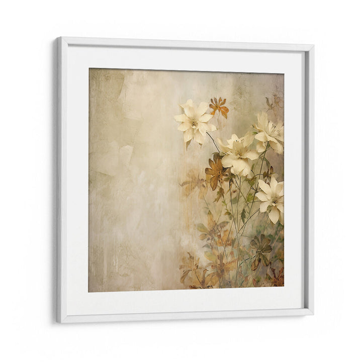 FA VINTAGE FLORAL XVIII , FLORAL FLOWER PAINTINGS