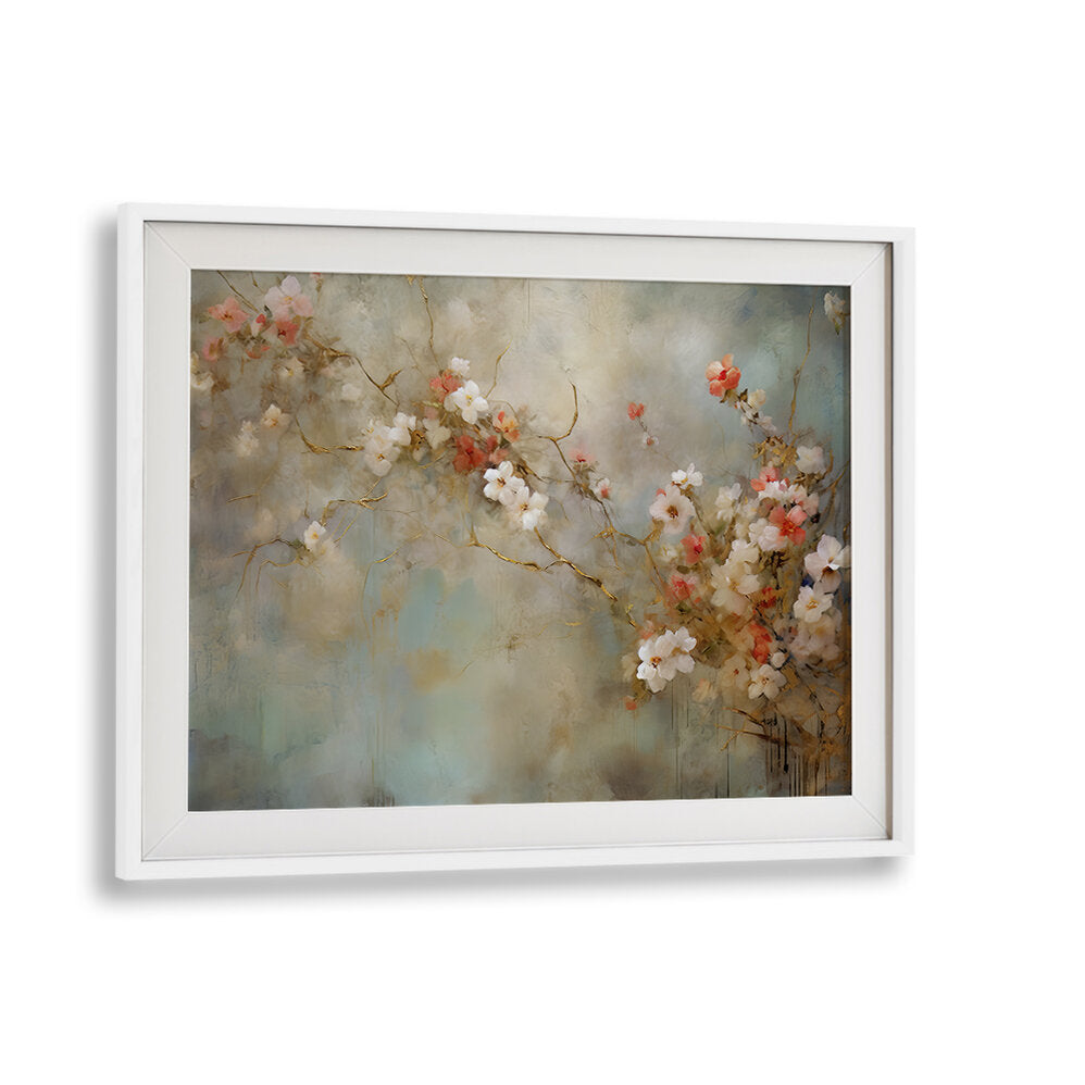FFA VINTAGE FLORAL IV , FLORAL FLOWER PAINTINGS