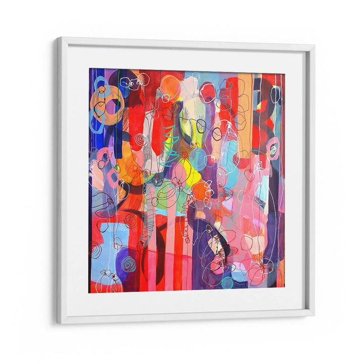 Vibrant FALLING RISING, ABSTRACT PAINTINGS that enhance modern home decor with unique artistry and emotional brushwork.