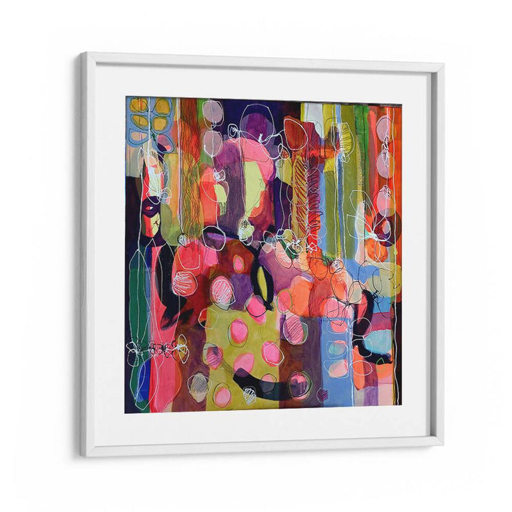 Vibrant FALLING, RISING II, ABSTRACT PAINTINGS showcasing a dynamic blend of colors, perfect for transforming your space.