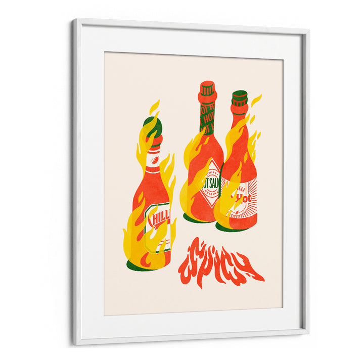 FIERY HOT SAUCE BOTTLES