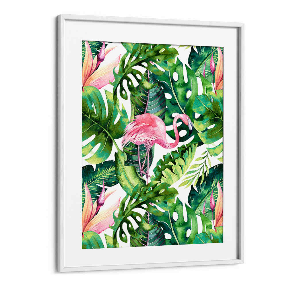 FLAMINGO TROPICAL , ANIMAL PAINTINGS
