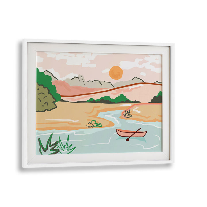 FLOATING THROUGH LIFE LIKE THIS , LANDSCAPE PAINTINGS