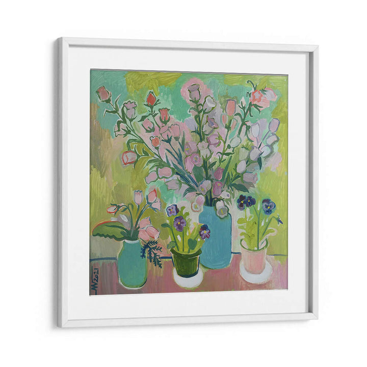 FLOWERS III , RETRO ART