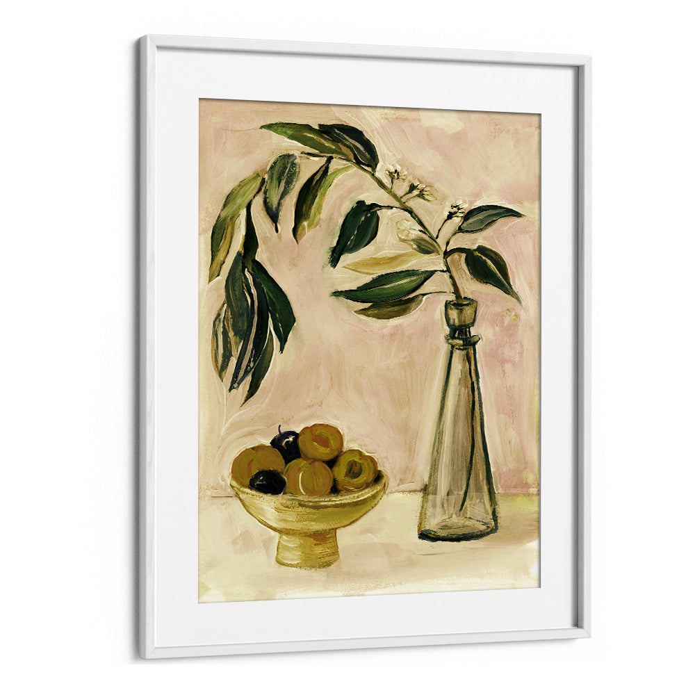 FRUIT AND BRANCH STILL LIFE