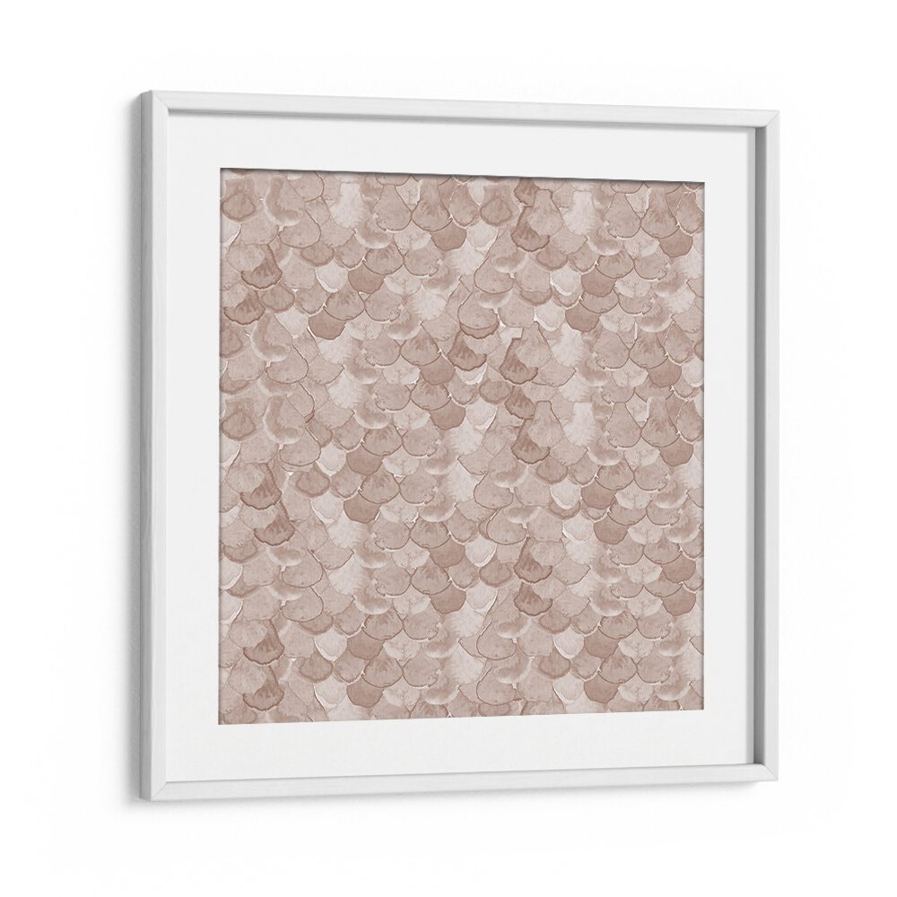 ANIMAL PRINT XVI, ABSTRACT PAINTINGS features a textured beige pattern, perfect for modern decor.