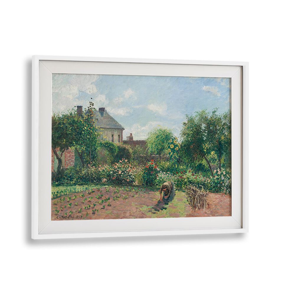 THE ARTIST'S GARDEN AT ERAGNY (1898)  , VINTAGE PAINTINGS