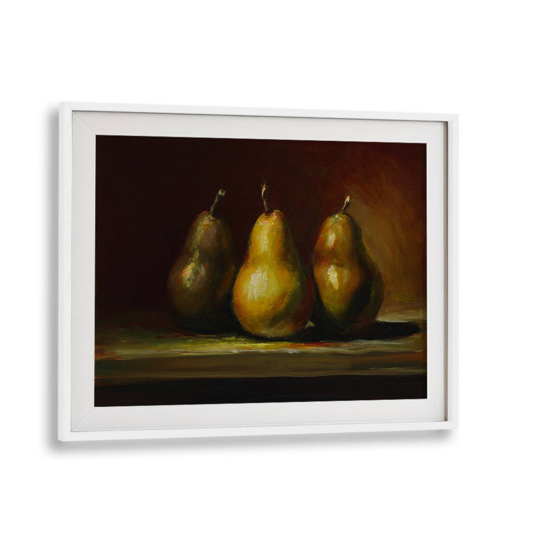 GLOWING STILL LIFE PEARS