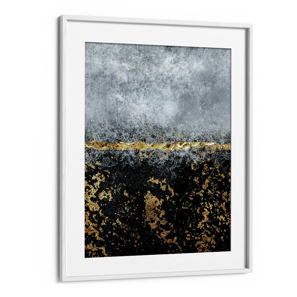 GOLD BLACK ABSTRACT , ABSTRACT PAINTINGS