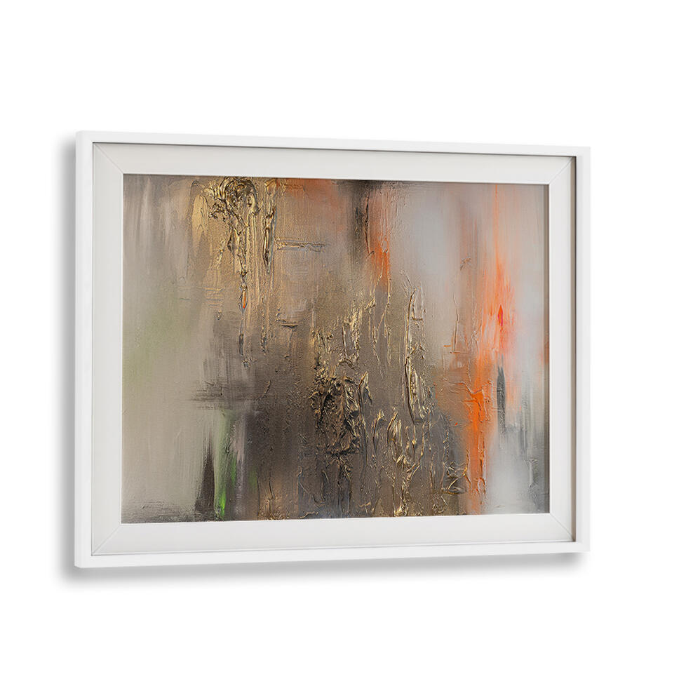 GOLD DESCENT , ABSTRACT PAINTINGS