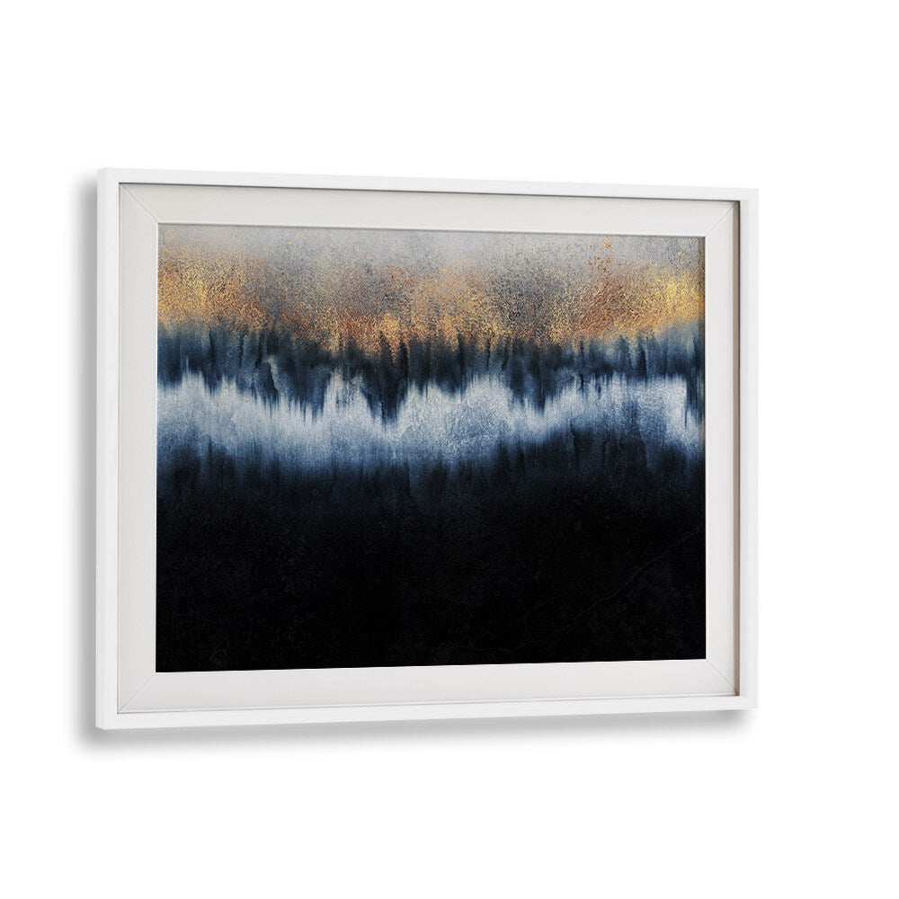 Elegant GOLDEN HORIZON, ABSTRACT PAINTINGS showcasing rich colors for sophisticated home decor enhancement.