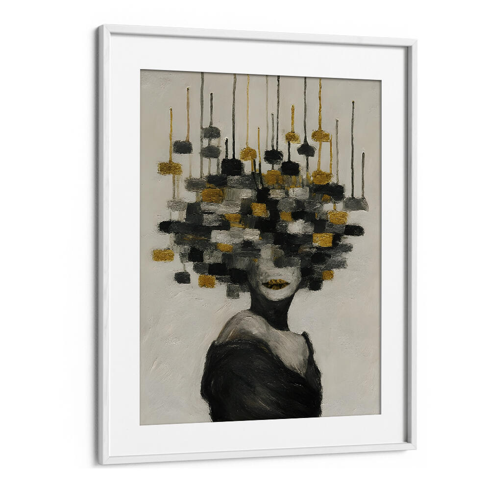 GOLDEN SILENCE , EXPRESSIONISM PAINTINGS