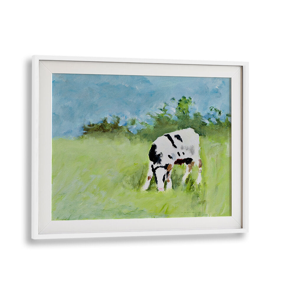 GRAZING , ANIMAL PAINTINGS