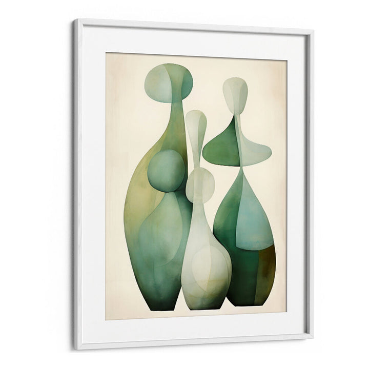 GREEN BEIGE GEO V , ORGANIC FORMS